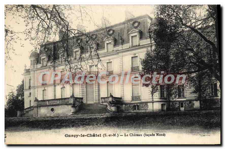 Gurcy-le-Châtel (S.-et-M.) — The Castle (North Facade)