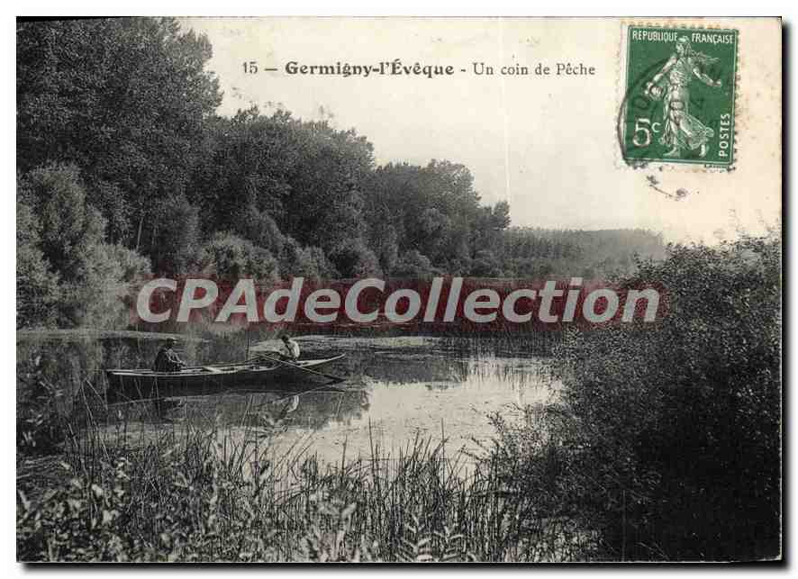 Germigny-l'Évêque — Un coin de Pêche — Éditeur inconnu, n°15