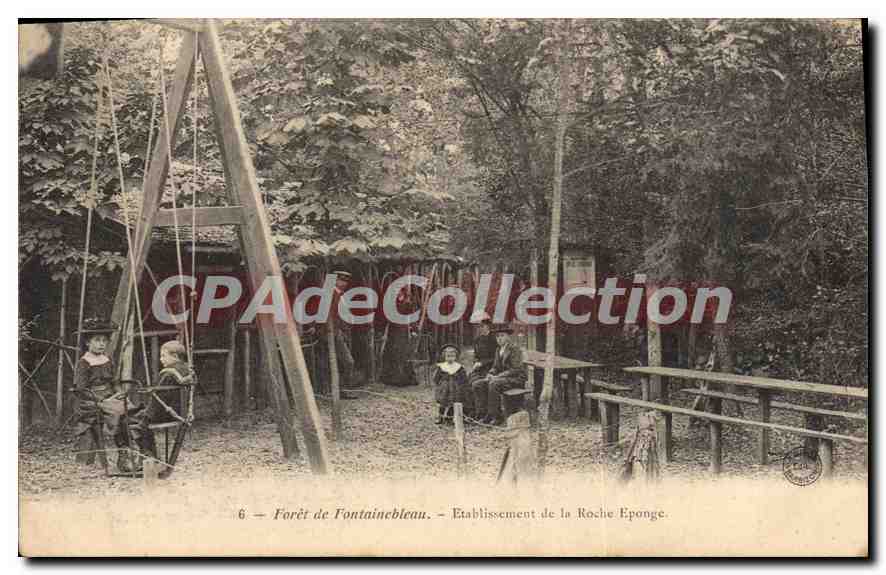 Forêt de Fontainebleau — Établissement de la Roche Eponge — n°6