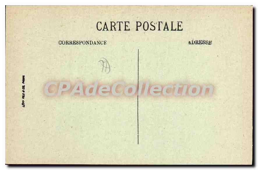 Bosque de Fontainebleau — El Puit des Ermite de Franchard — N. G. — Reverso