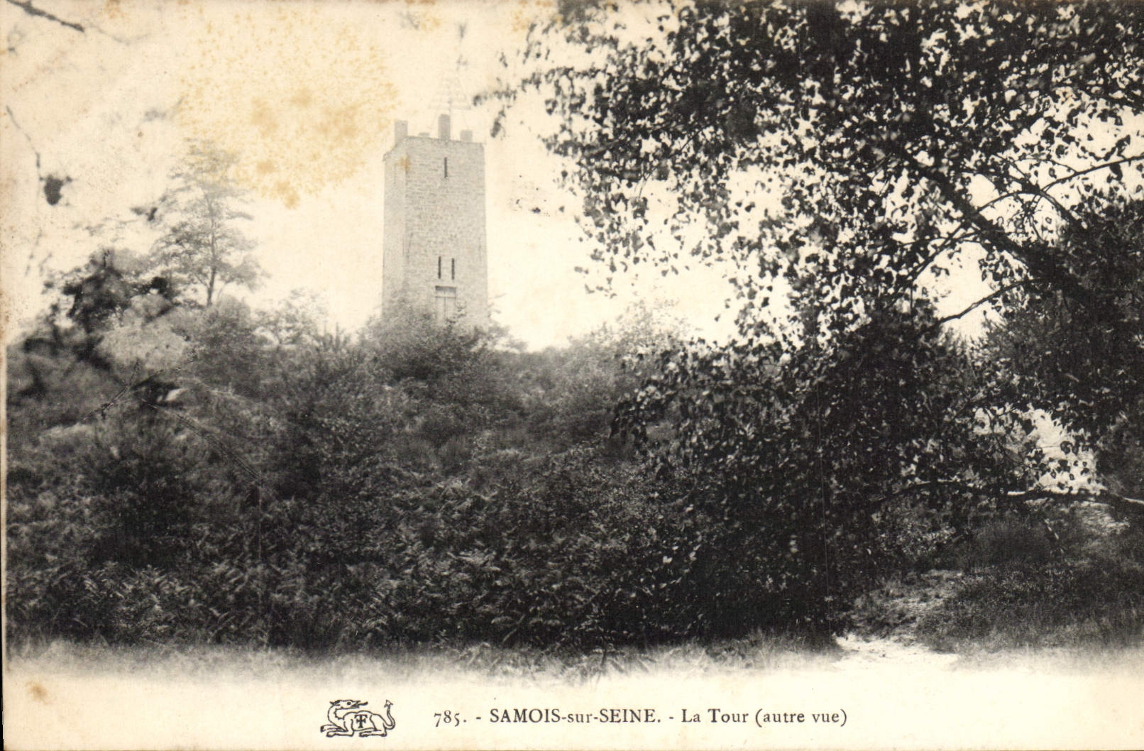 CPA Samois sur Seine La Tour 
