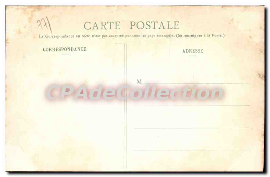 CPA Samois sur Seine La Tour  — Rückseite
