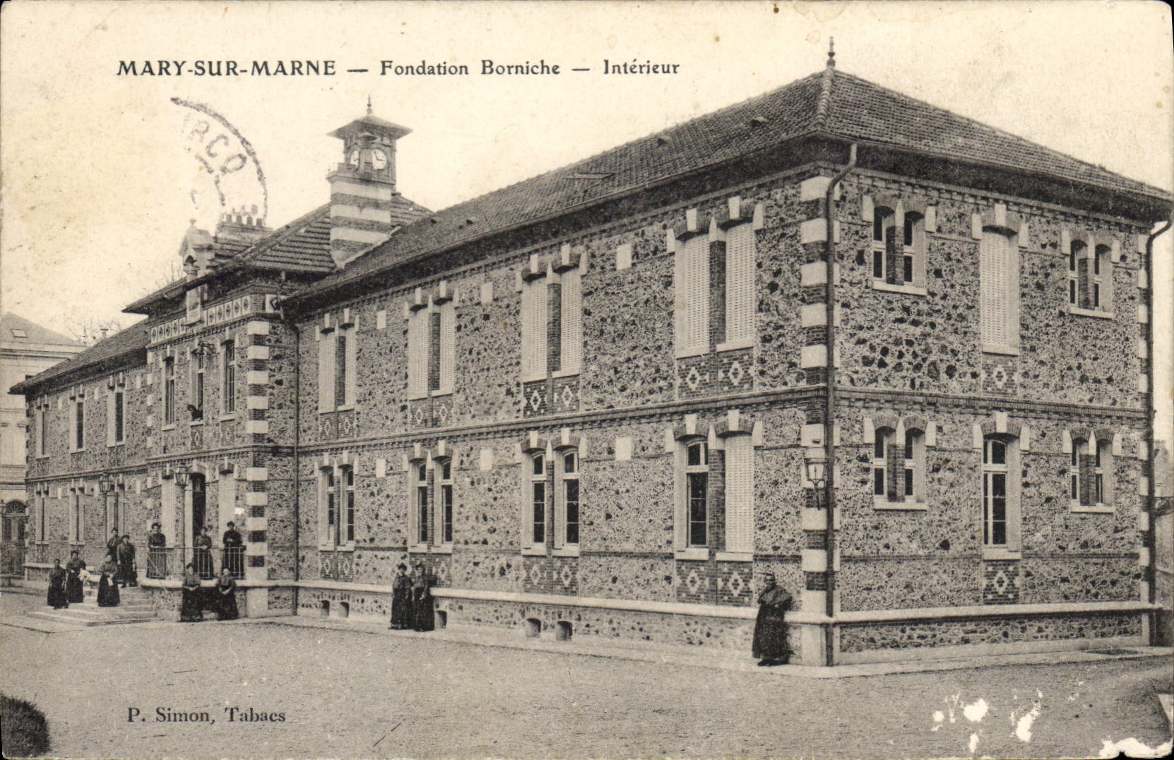 Mary-sur-Marne — Foundation Borniche — Interior — P. Simon, Tobacco Shop