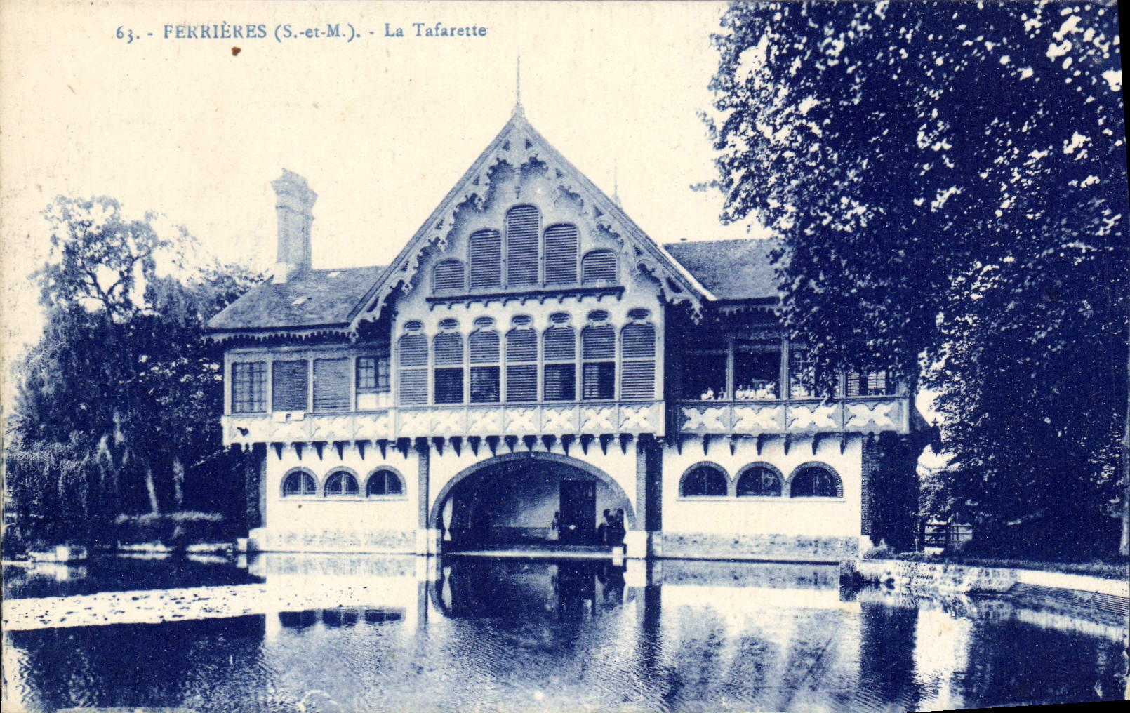 Ferrières (S.-et-M.) - La Tafarette — éditeur J. Bourgogne, Château Tinerry, n°63