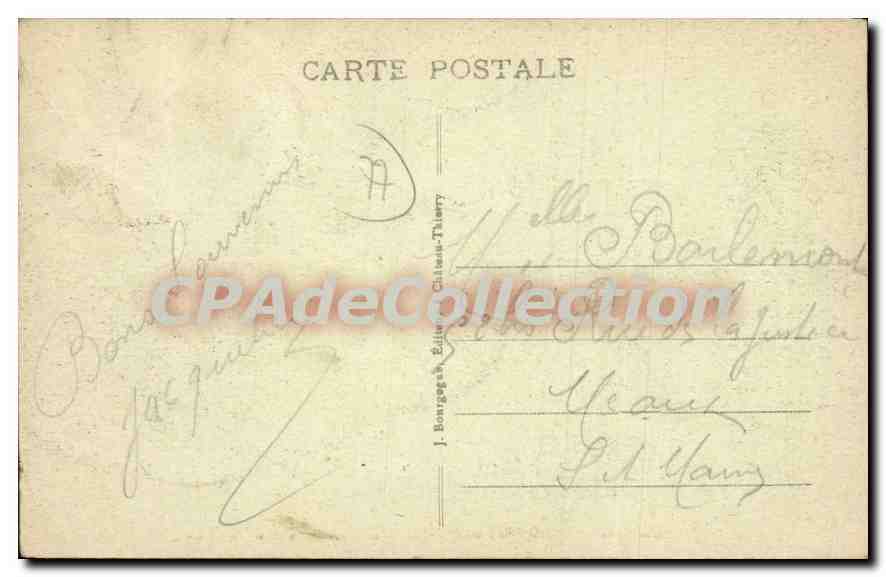 CPA Crouy dur Ourcq (S et M) Notre Dame du Chene — Rückseite