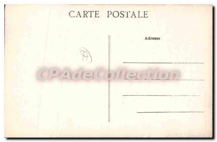 CPA Provins Tour du Bourreau et Cote Saint Jacques — Verso