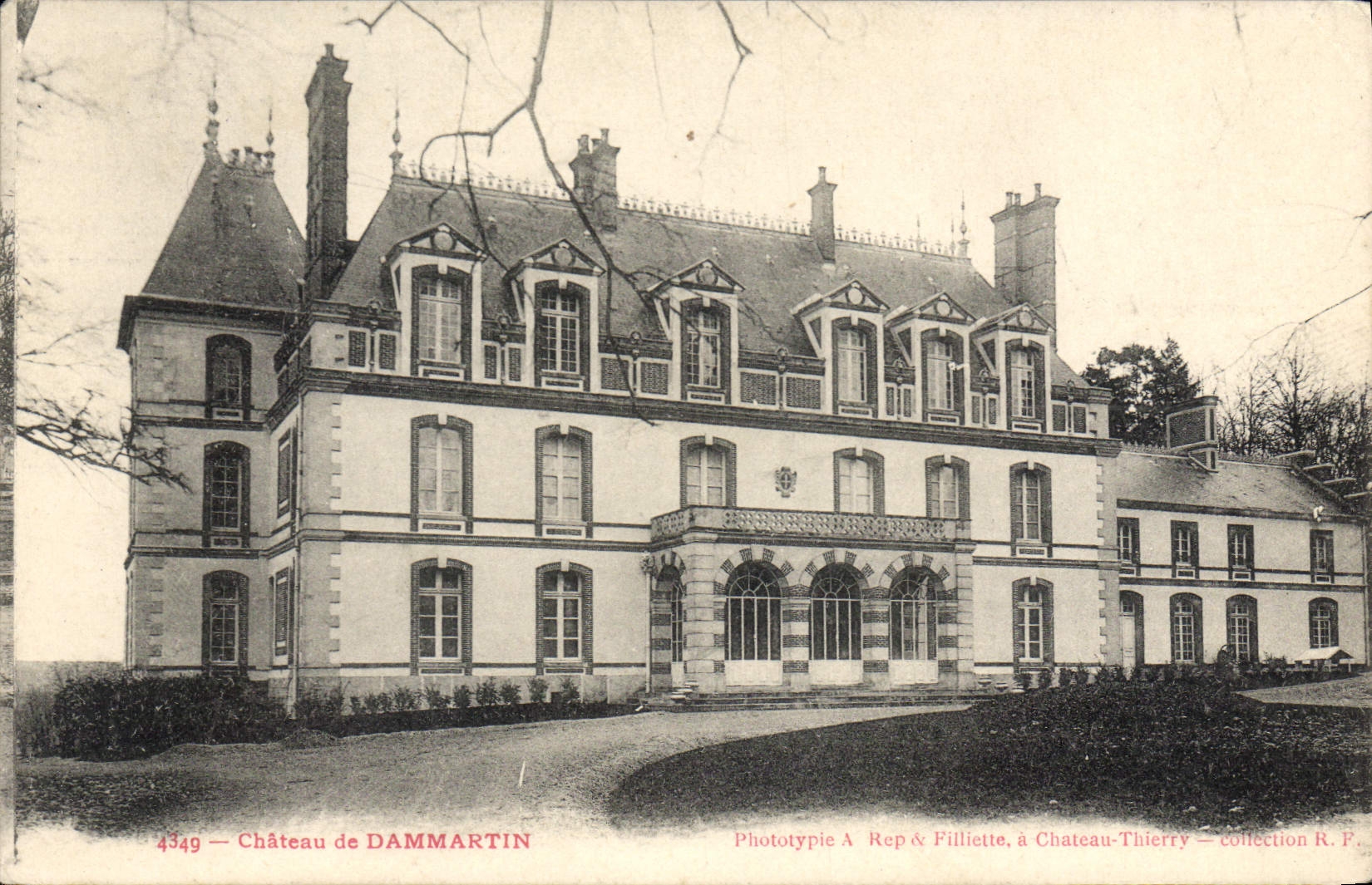 CPA Chateau de Dammartin