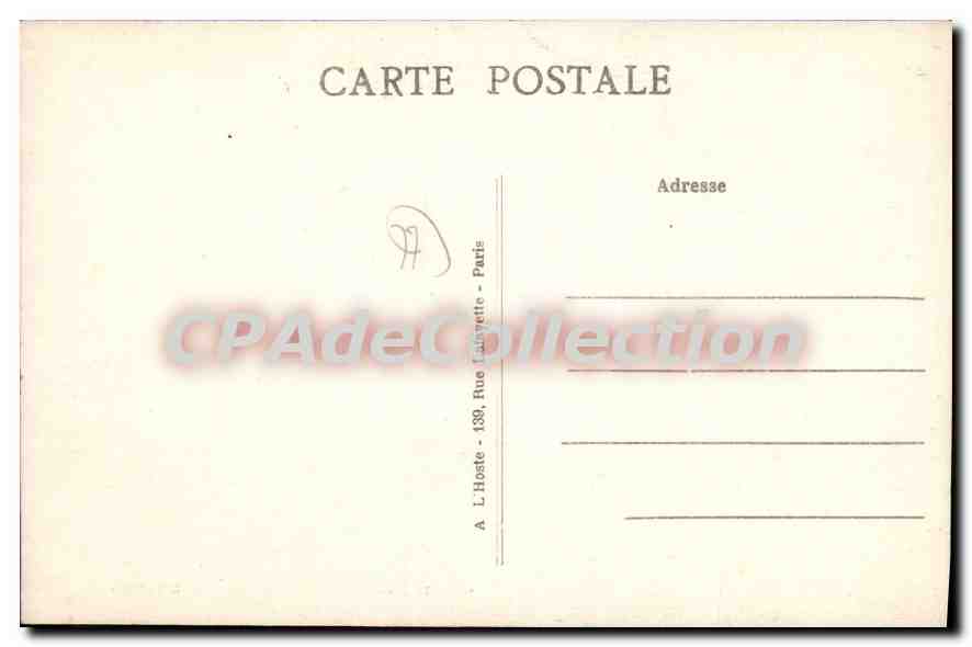 Around CHELLES — The Canal at Parc du Chenay — Publisher Le Beliec, L’H, Paris — Back