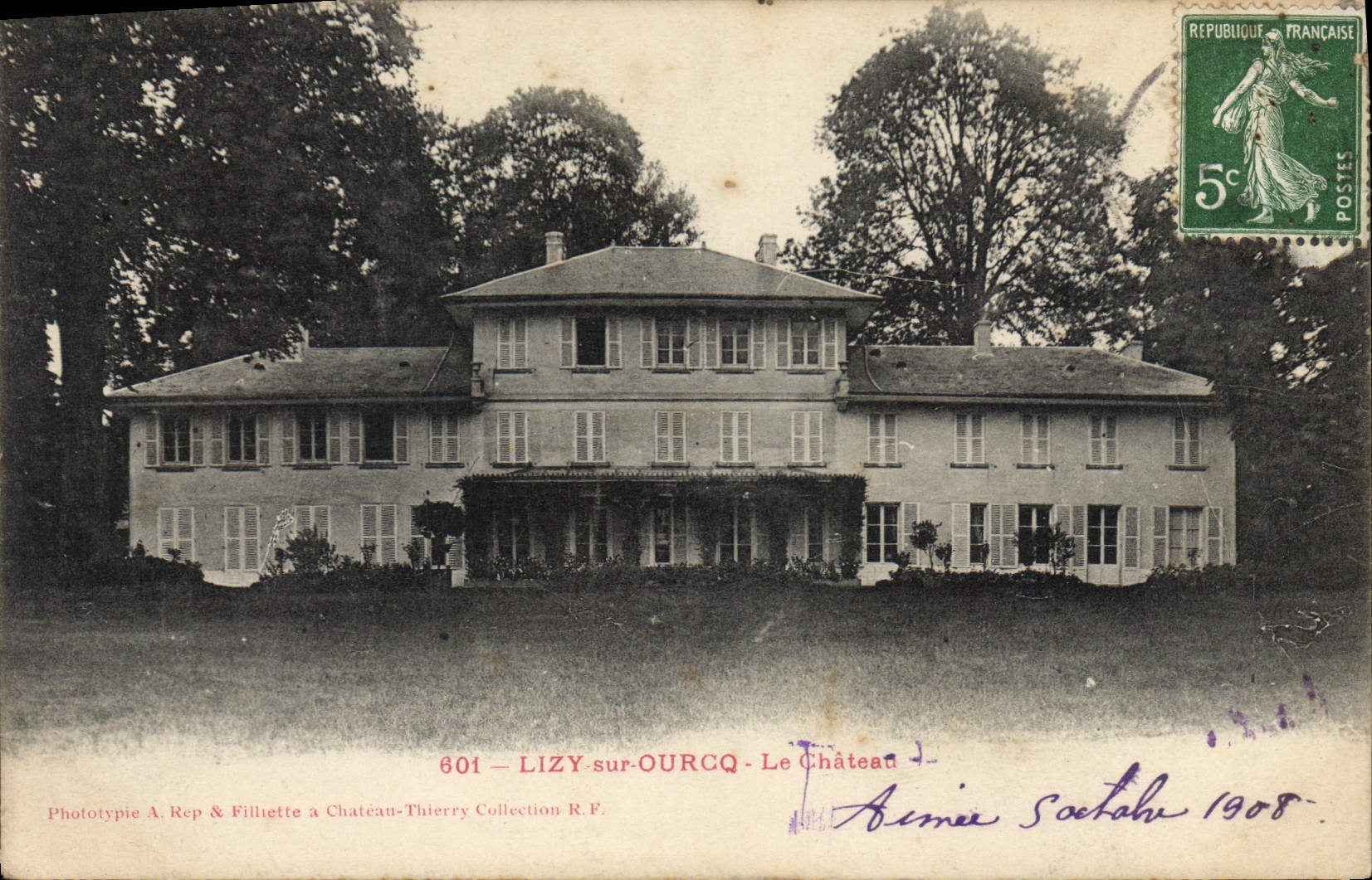 CPA Lizy su Ourcq Le Chateau