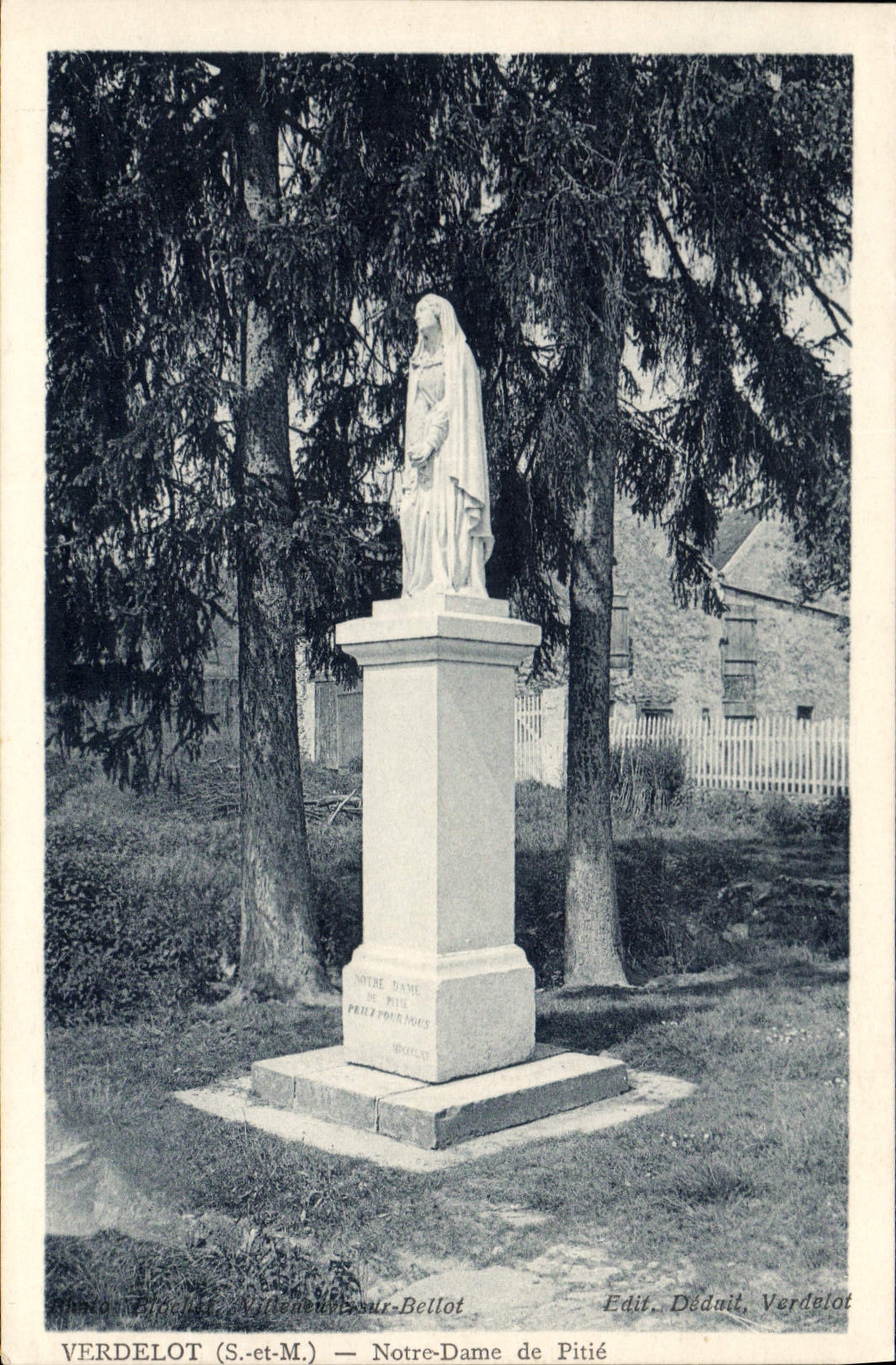 Verdelot (S.-et-M.) — Notre-Dame de Pitié — Édit. Déduit, Verdelot