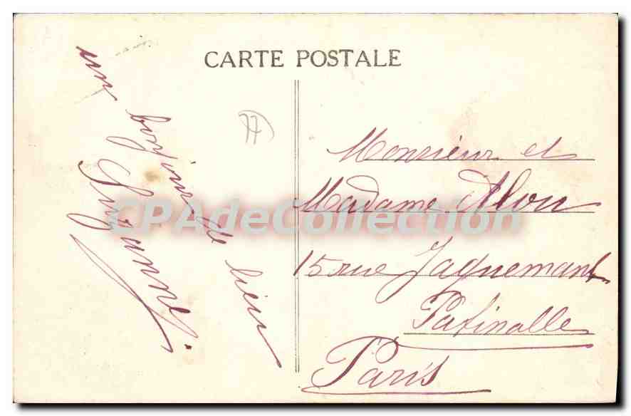 MARY-sur-MARNE — Ensemble of the Borniche Foundation — Publisher Édouard Seyer — Back