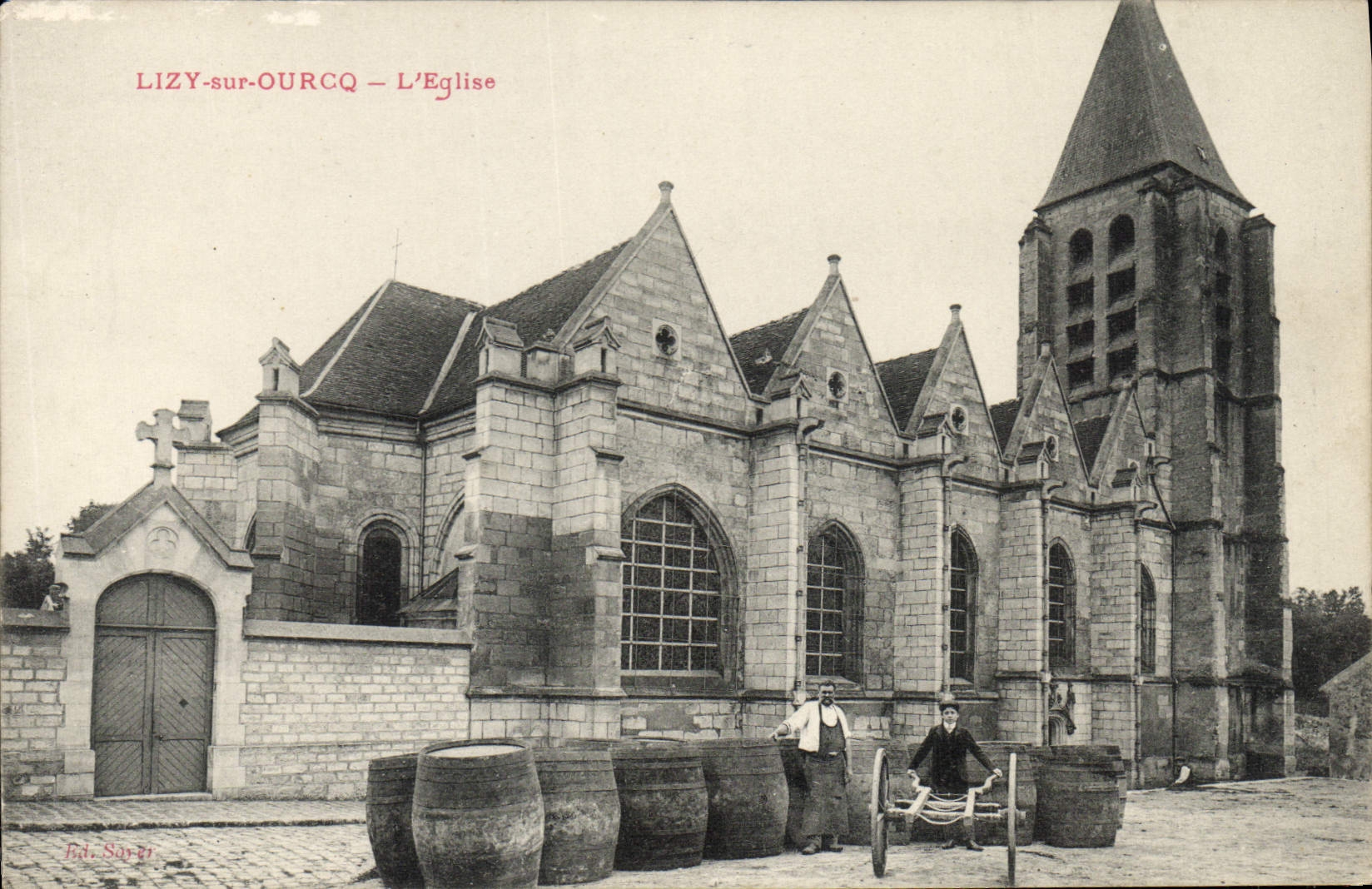 CPA Lizy sur Ourcq  L'Eglise