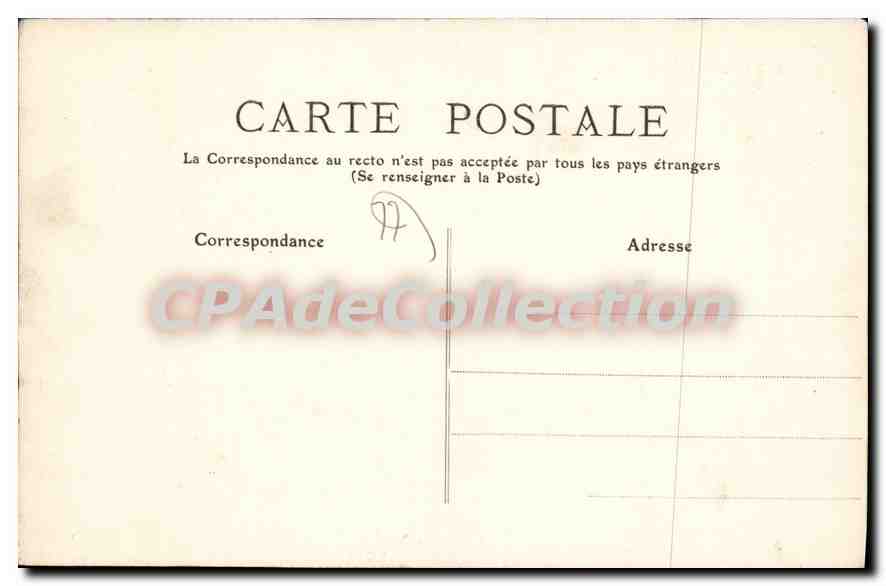 CPA Lizy sur Ourcq  L'Eglise — Rückseite