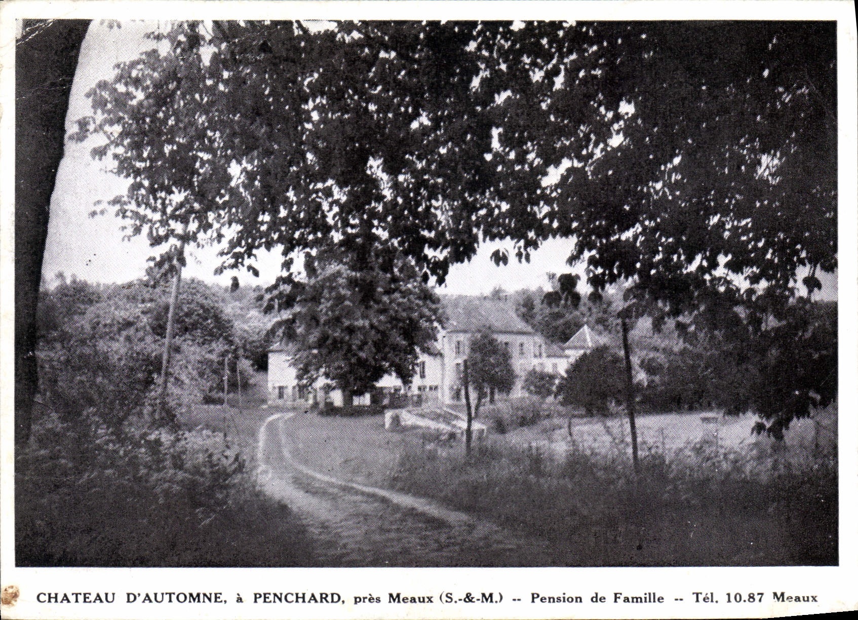 Château d'Automne, à Penchard, près Meaux (S.-&-M.) — Pension de Famille