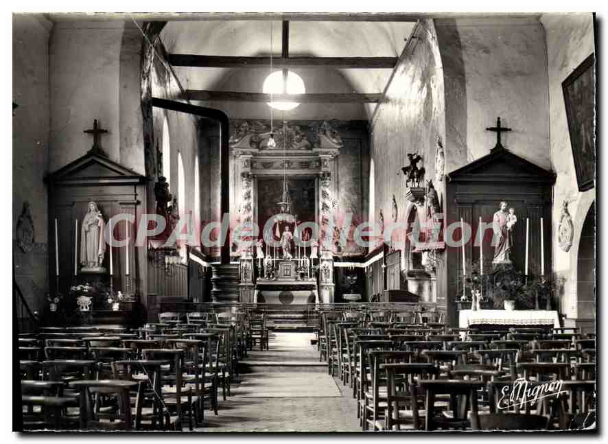 CPSM Villiers Saint Georges (S et M) Interieur de l'Eglise