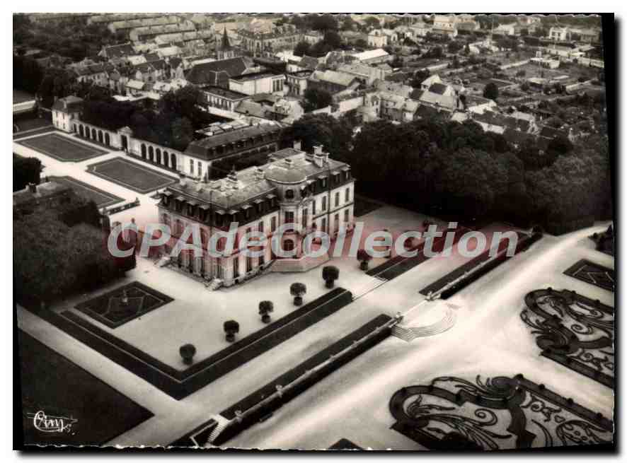 Champs-sur-Marne — Aerial View of the Castle and Panorama of the City — Combier Editions
