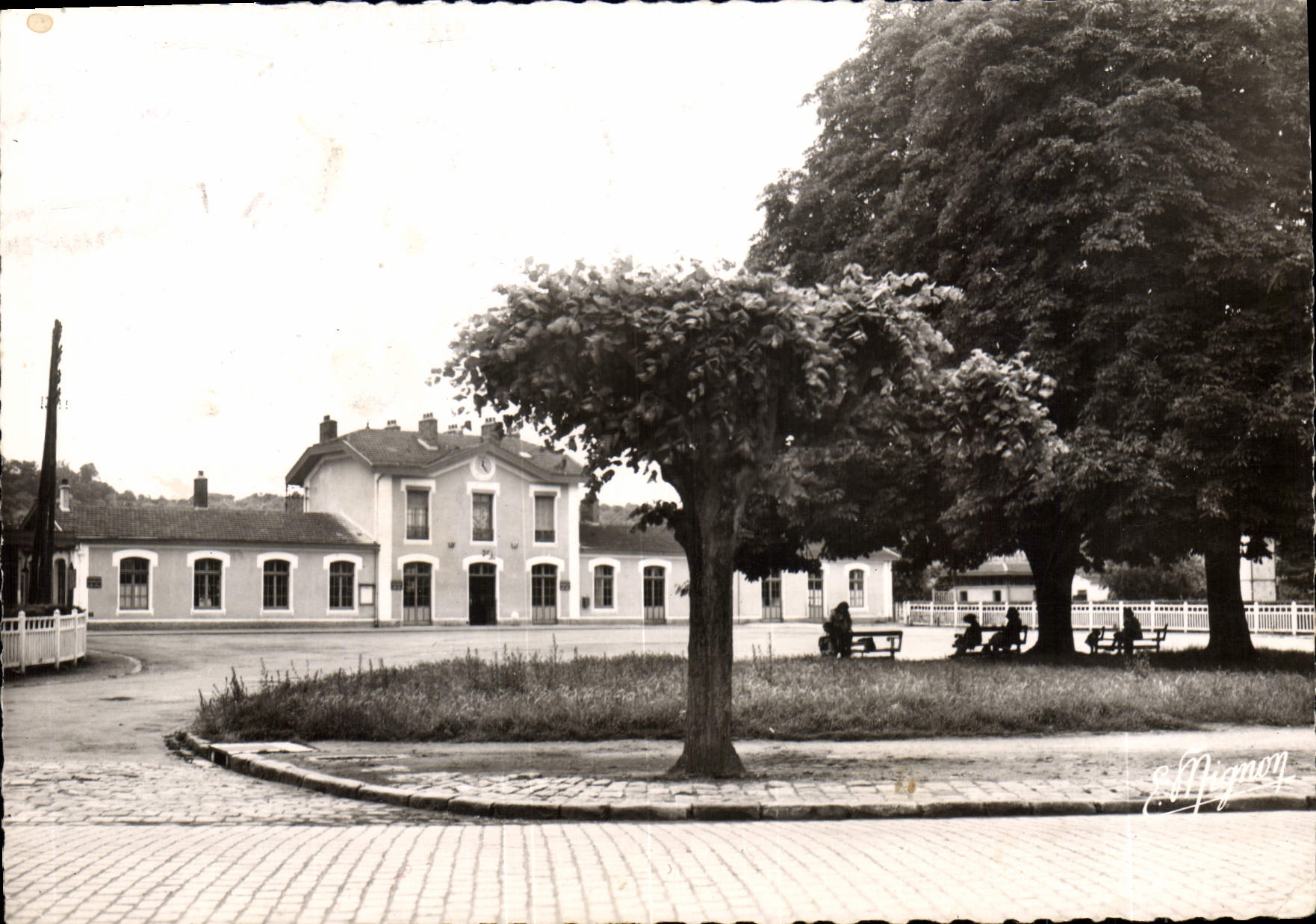 Coulommiers (S.-et-M.) — La Estación — Foto-Edición E. Mignon, Nangis (S.-et-M.)