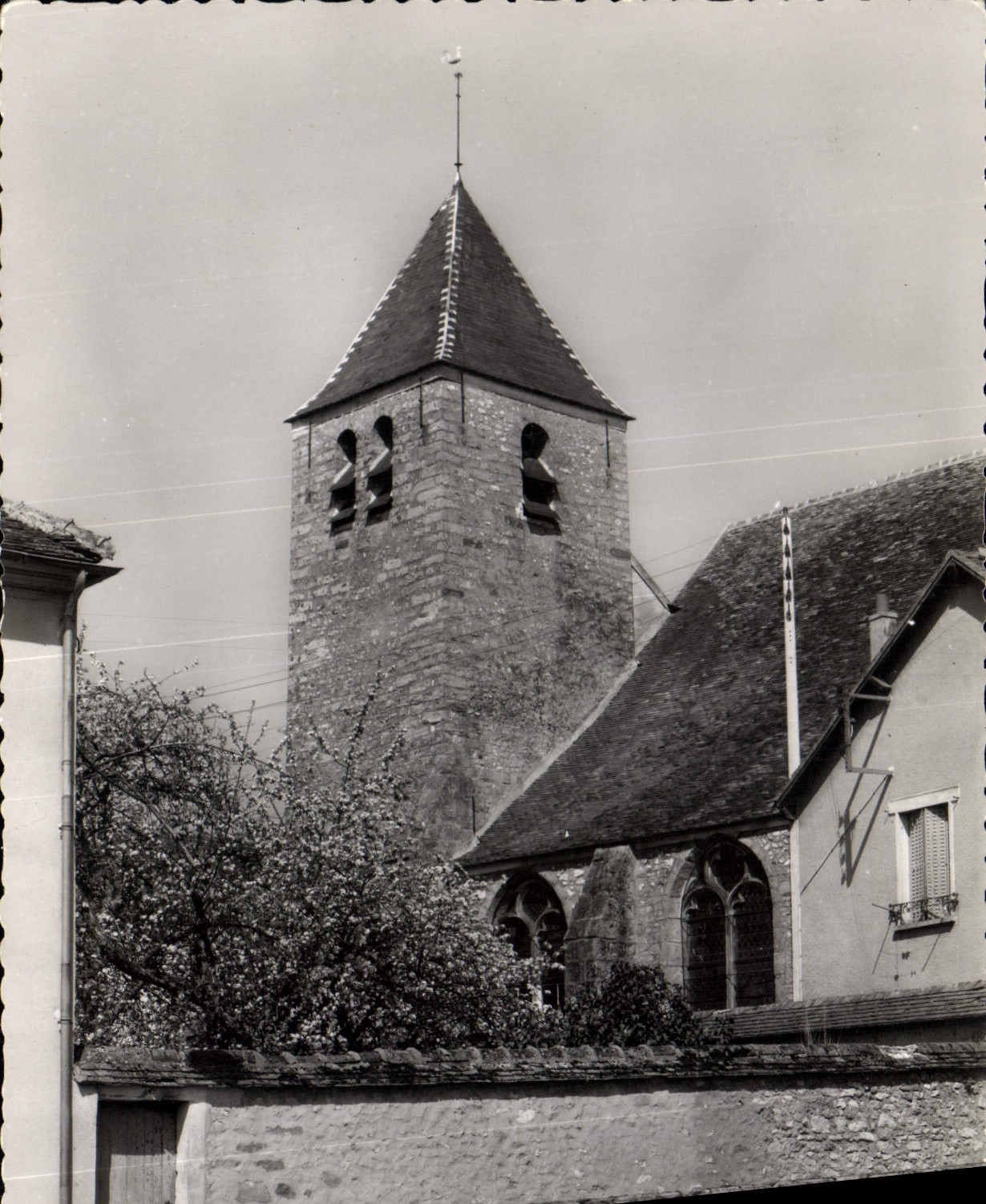 CPSM La Celle sur Seine (Seine et Marne L'Eglise