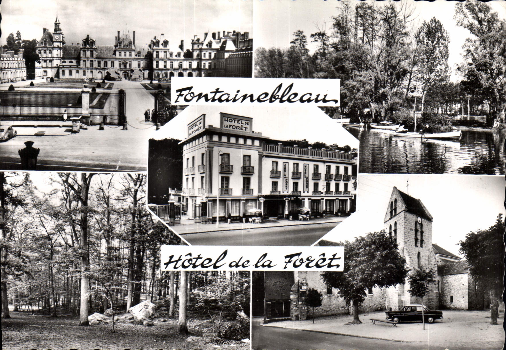 Fontainebleau — Hotel de la Forêt — editor REAL-PHOTO, número de serie 378