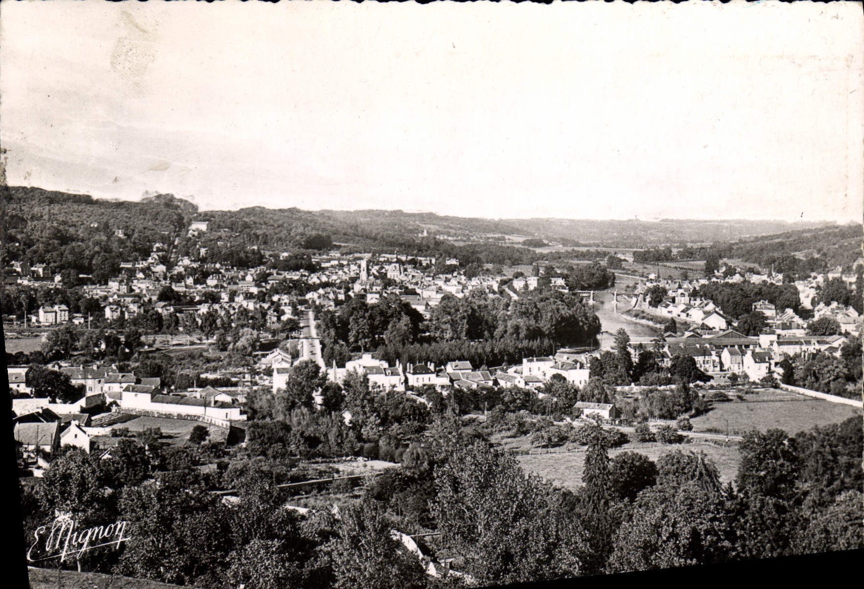 La Ferté-sous-Jouarre — Vallée de la Marne — Vue générale — Édition E. Mignon, n° 70