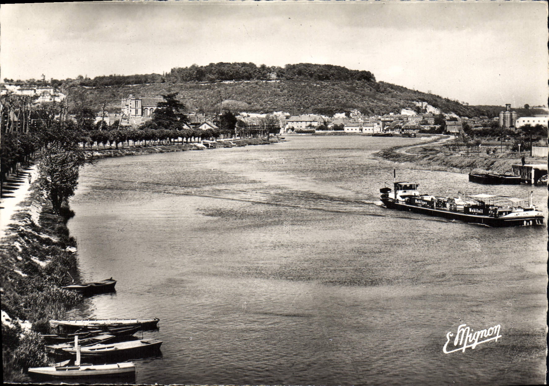 Los bordes del Yonne — Montereau (S.-et-M.) — E. Mignon