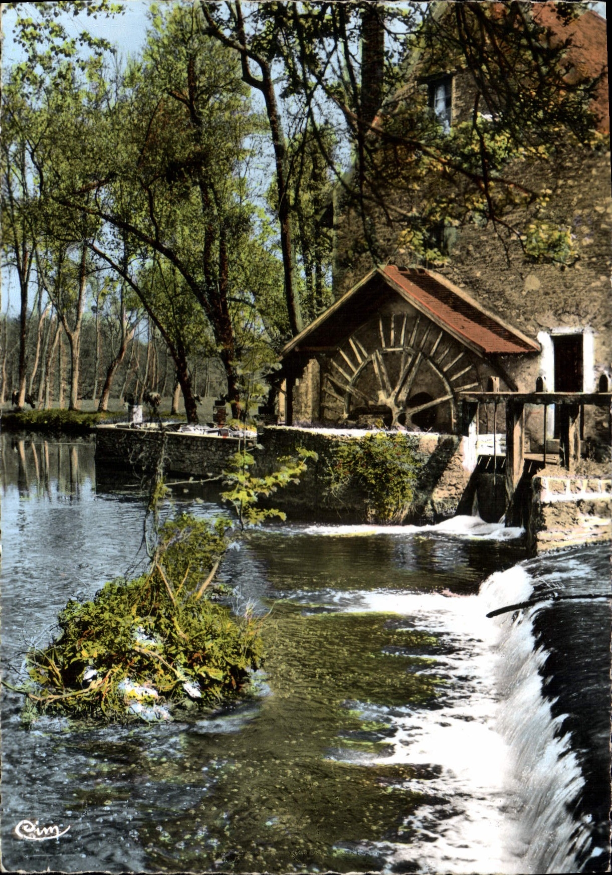 CPSM Environs de Combs la Ville (S et M) Le Moulin de Jarcy