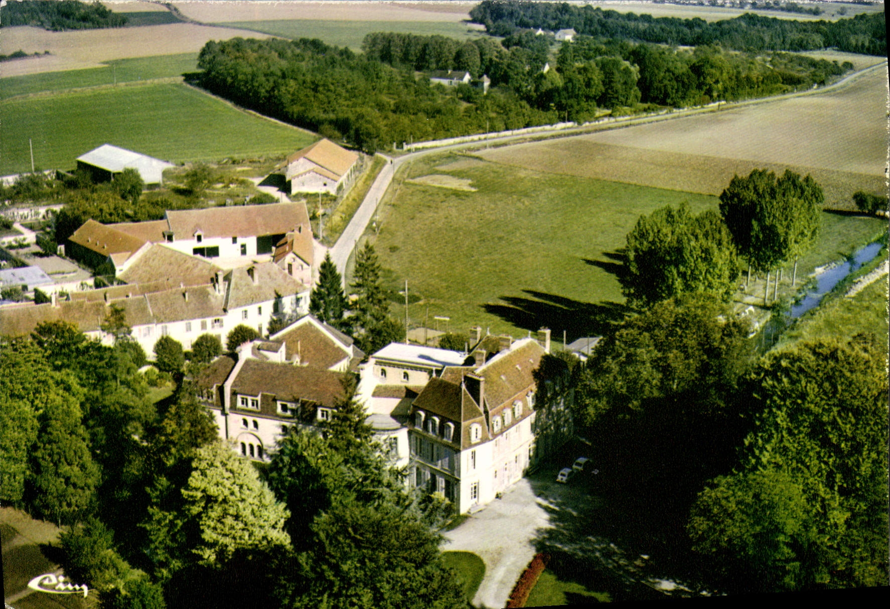 CPSM Amillis (S et M) Coulommiers Vue aerienne