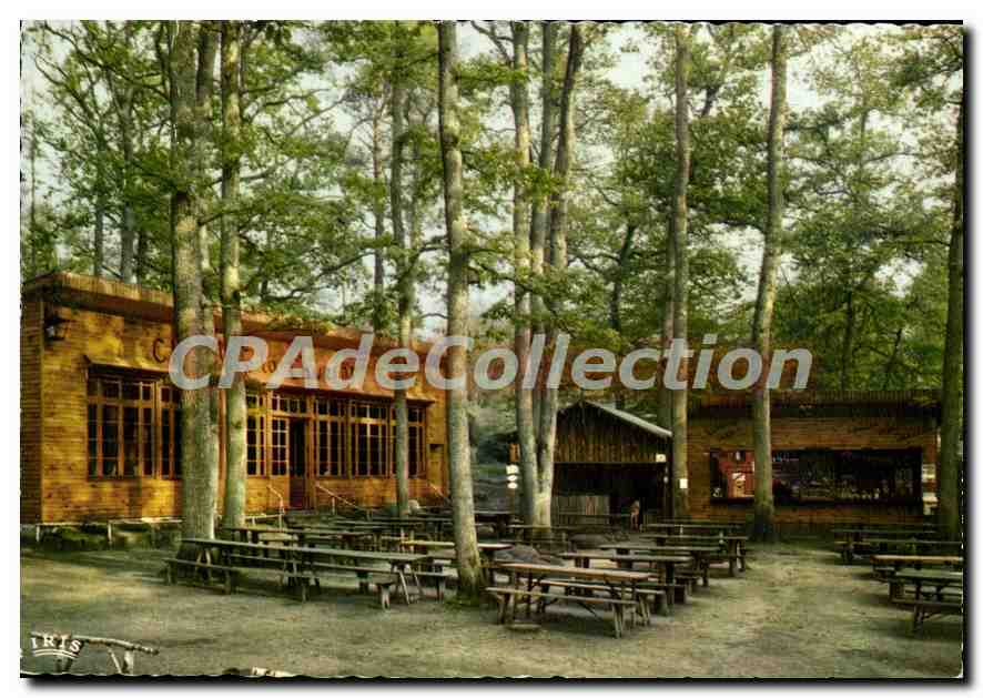 CPSM Barbizon (Seine et Marne) Au carretour du Bas Breau Le Chalet de la Caverne