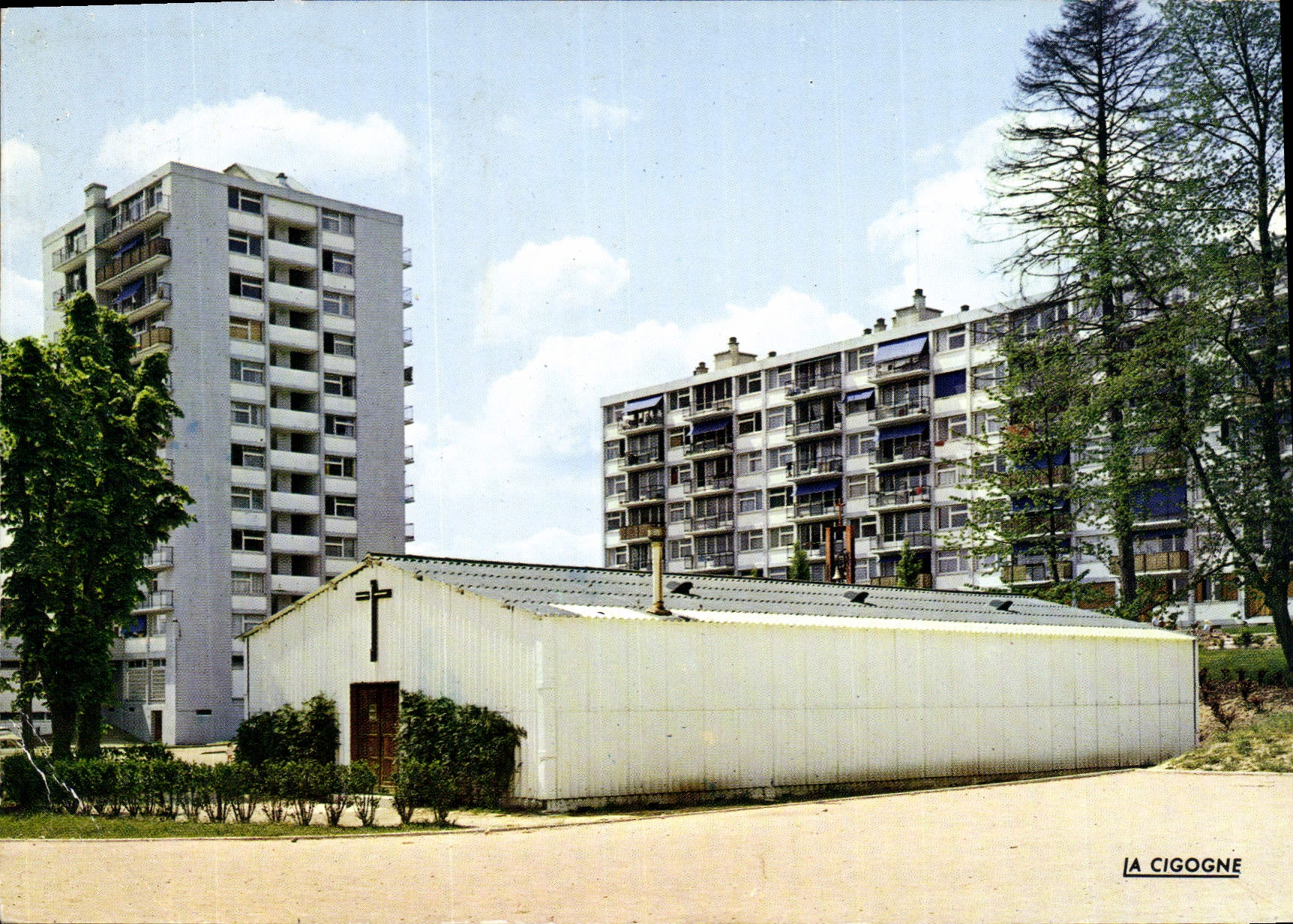 CPSM Avon (Seine et Marne) Residence Les Fougeres
