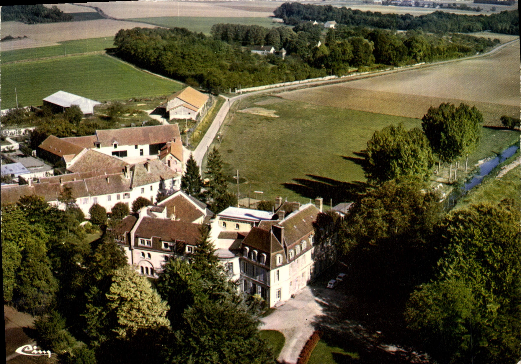 CPSM Amillis (S et M) Vue aerienne