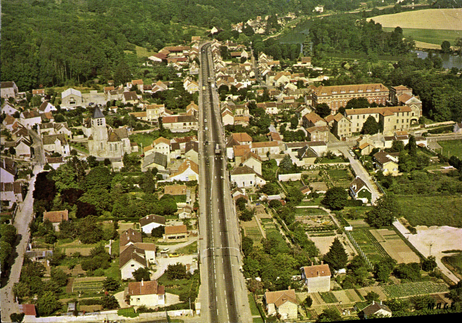 CPSM Jean Les Deux Jumeaux (Seine et Marne) Vue generale
