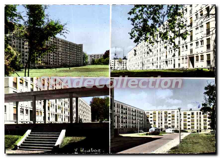 CPSM Dammarie les Lys (Seine et Marne) Les HLM de l'Abbaye