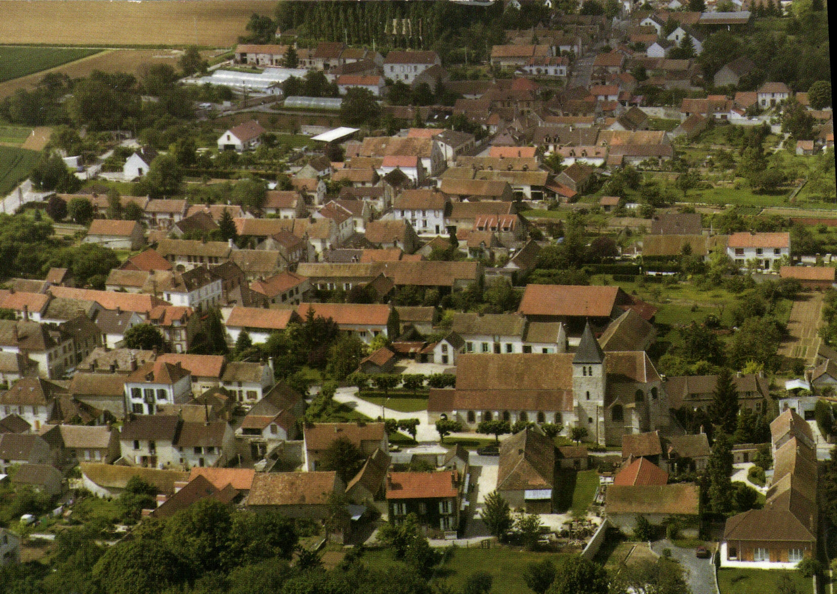 CPSM Vue Centre Gouaix Flamboin