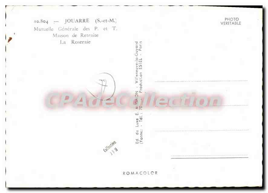 Jouarre (S.-et-M.) — Maison de Retraite La Roseraie — Éd. E. Magnon — Reverso