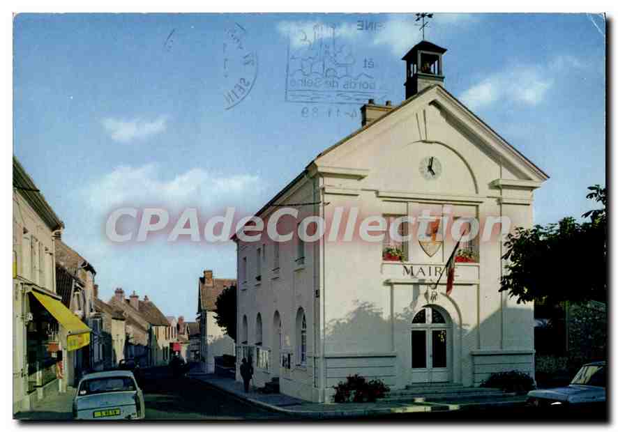 CPSM Samois (S et M) La Mairie