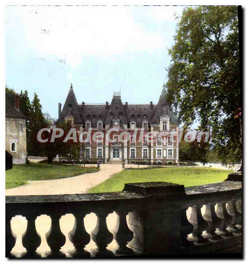 Le Château vu du Parc — Montray (S.-et-M.) — Comber IMP. MACON (S.-et-M.)