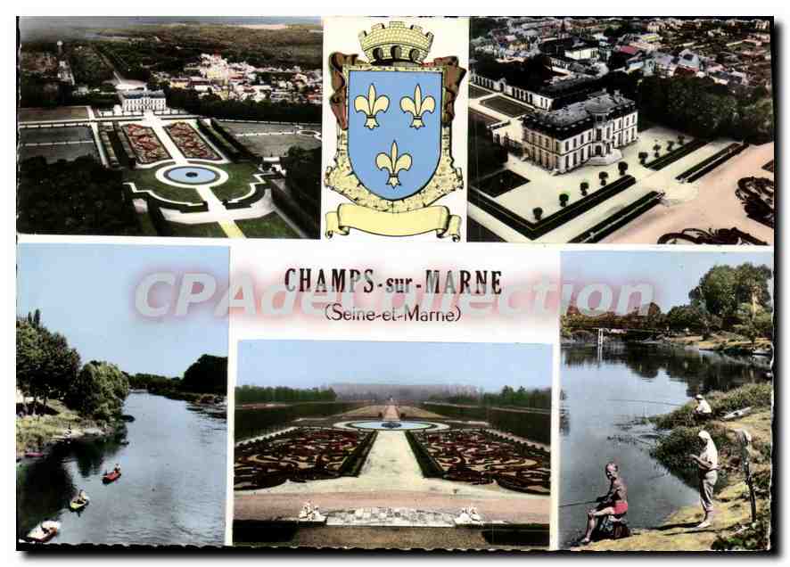 CPSM Champs sur Marne (Seine et Marne)