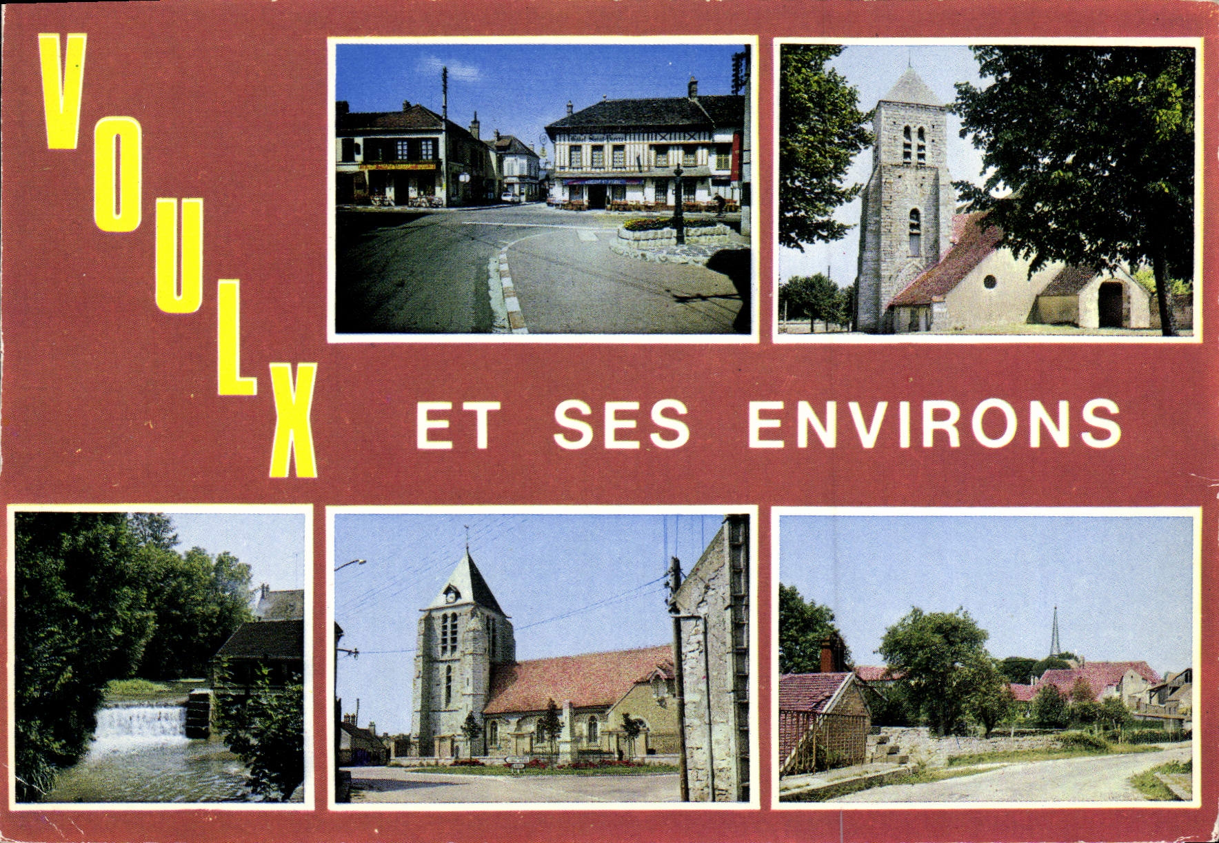 Voullux und seine Umgebung — Editions La Géographie de France