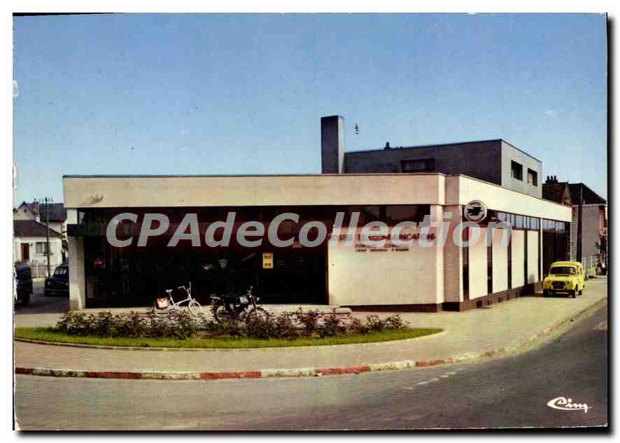 CPSM Pontault Combault (S et M) La poste Madame Moinault