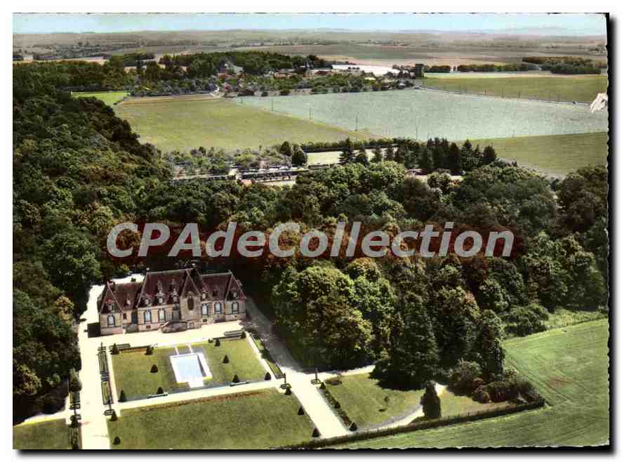 CPSM Domaine du Plassis Forges par Montereau (S et M) Vue aerienne