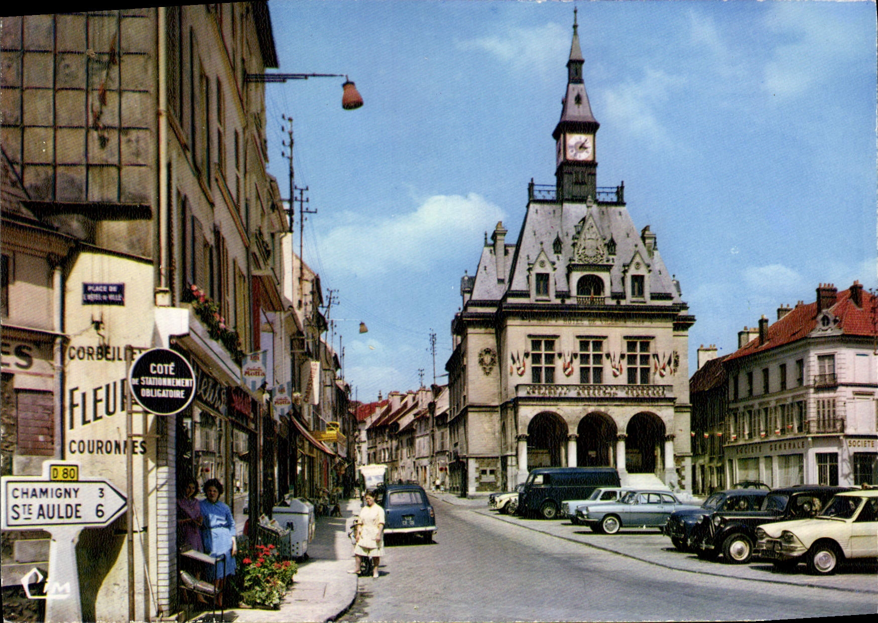 Chamigny — Plaza del Ayuntamiento — Société de Traitement