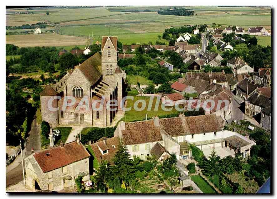 Rampillon — Vue Générale et l'Église Saint-Eliphe XIIIe s. — S.E.R.P. Photo Algiboux