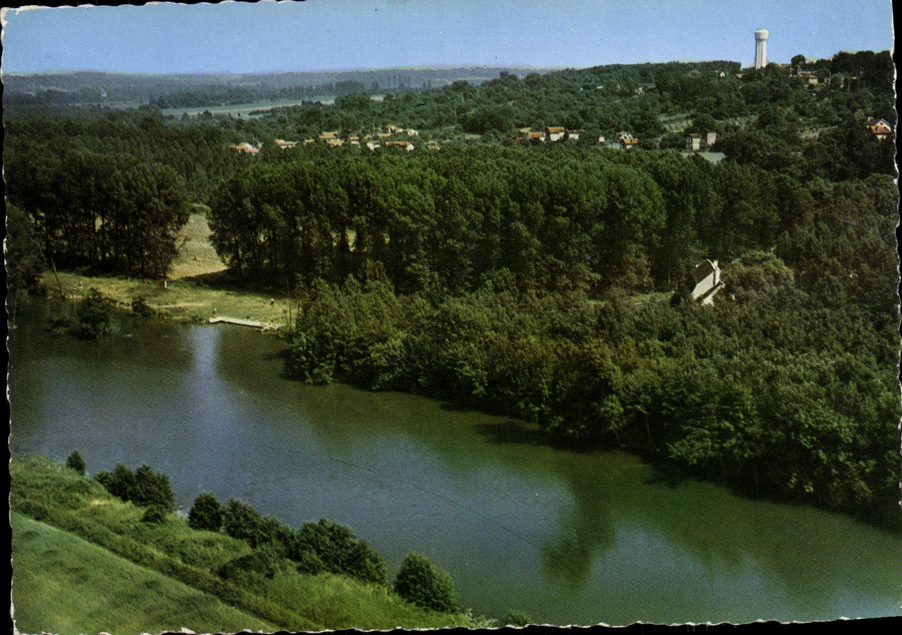 CPSM Torcy (S et M) Panorama depuis le Marne