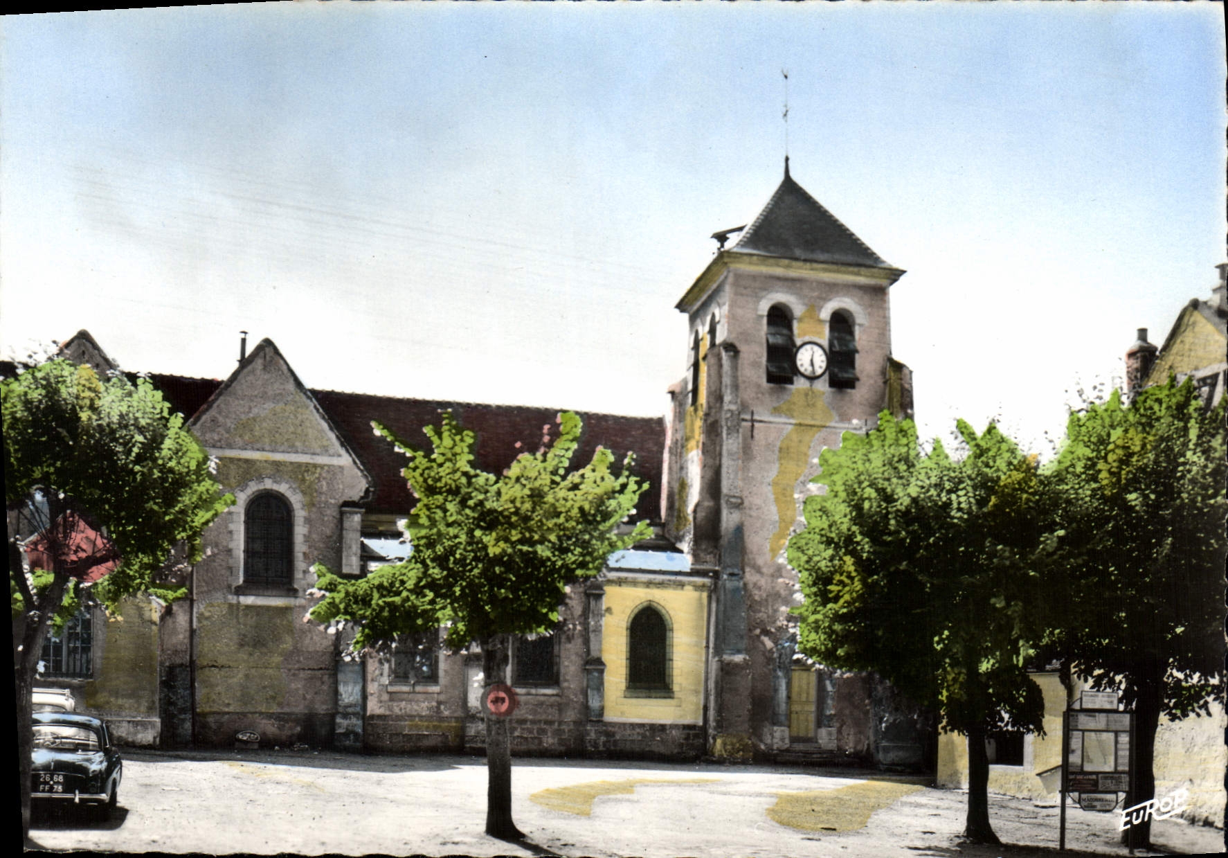 Trilport (S.-et-M.) — L'Église, style roman et gothique (XIVe-XVe s.) — Édition de PIERRON, Sarreguemines