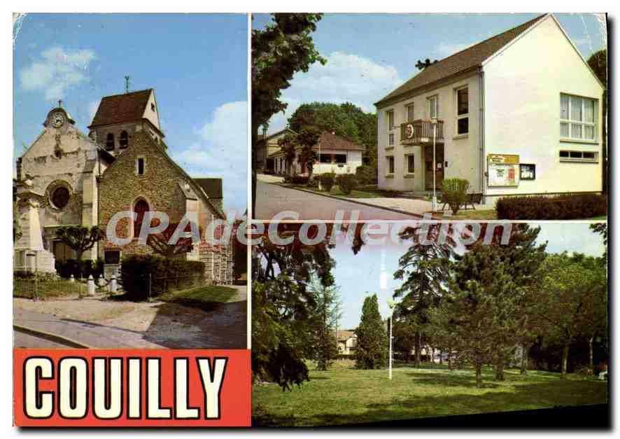 Couvilly — Église, mairie et parc — Éditions MAGE