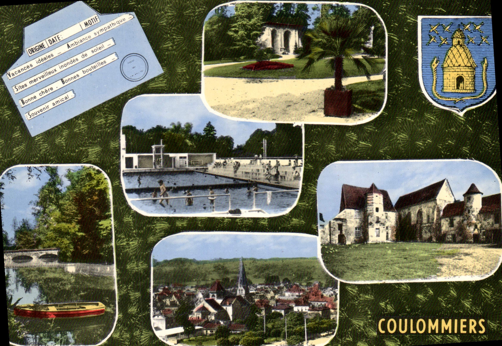 Coulommiers — vue panoramique et sites — Éditions Macé-Paullier et Fils