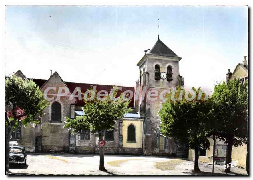 Trilport (S.-et-M.) — Église, style roman et gothique (XIVe-XVe s.) — Édition de PIERRON, Sarreguemines