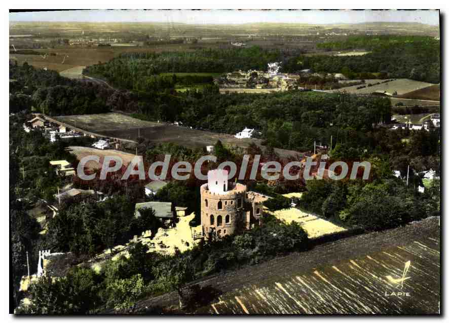 CPSM Chalibert (Seine et Marne) La tour Observatoire Astrinomique