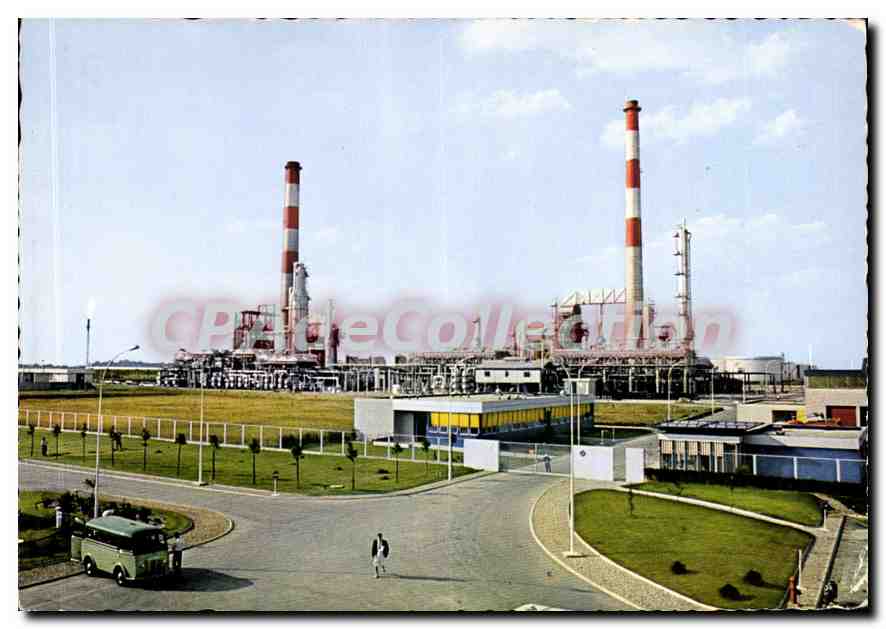 CPSM Raflinerie de l'Ile de France C O R I F Grandpuits