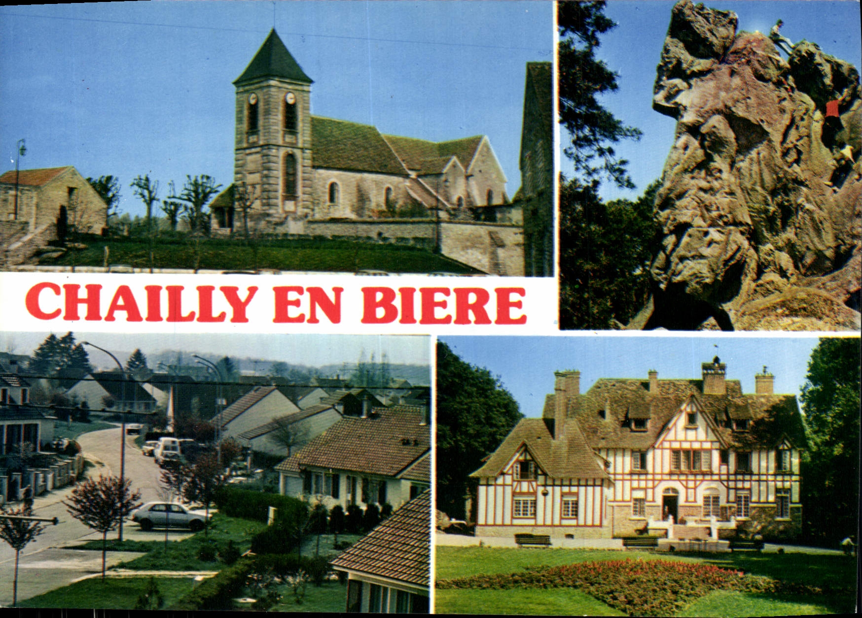 Chaillly-en-Bière — éditeur Imprimerie Macon, n° 77.069